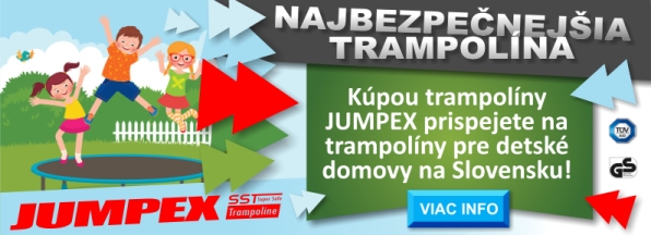 Trampolíny pre detské domovy