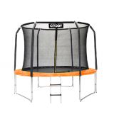 Trampolína Coddy 366 cm orange s vnútornou sieťou