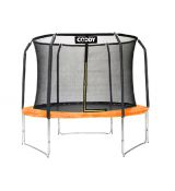 Trampolína Coddy 244 cm orange s vnútornou sieťou