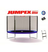 Trampolína JUMPEX SST 183cm (1,8 m) Modrá s vonkajšou sieťou