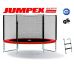 Trampolína JUMPEX SST 244 cm Červená s vonkajšou sieťou