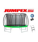 Trampolína JUMPEX SST 305cm 4 nohy Zelená  s vnútornou sieťou, 
REBRÍK