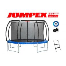 Trampolína JUMPEX SST 305cm 4 nohy modrá s vnútornou sieťou, 
REBRÍK